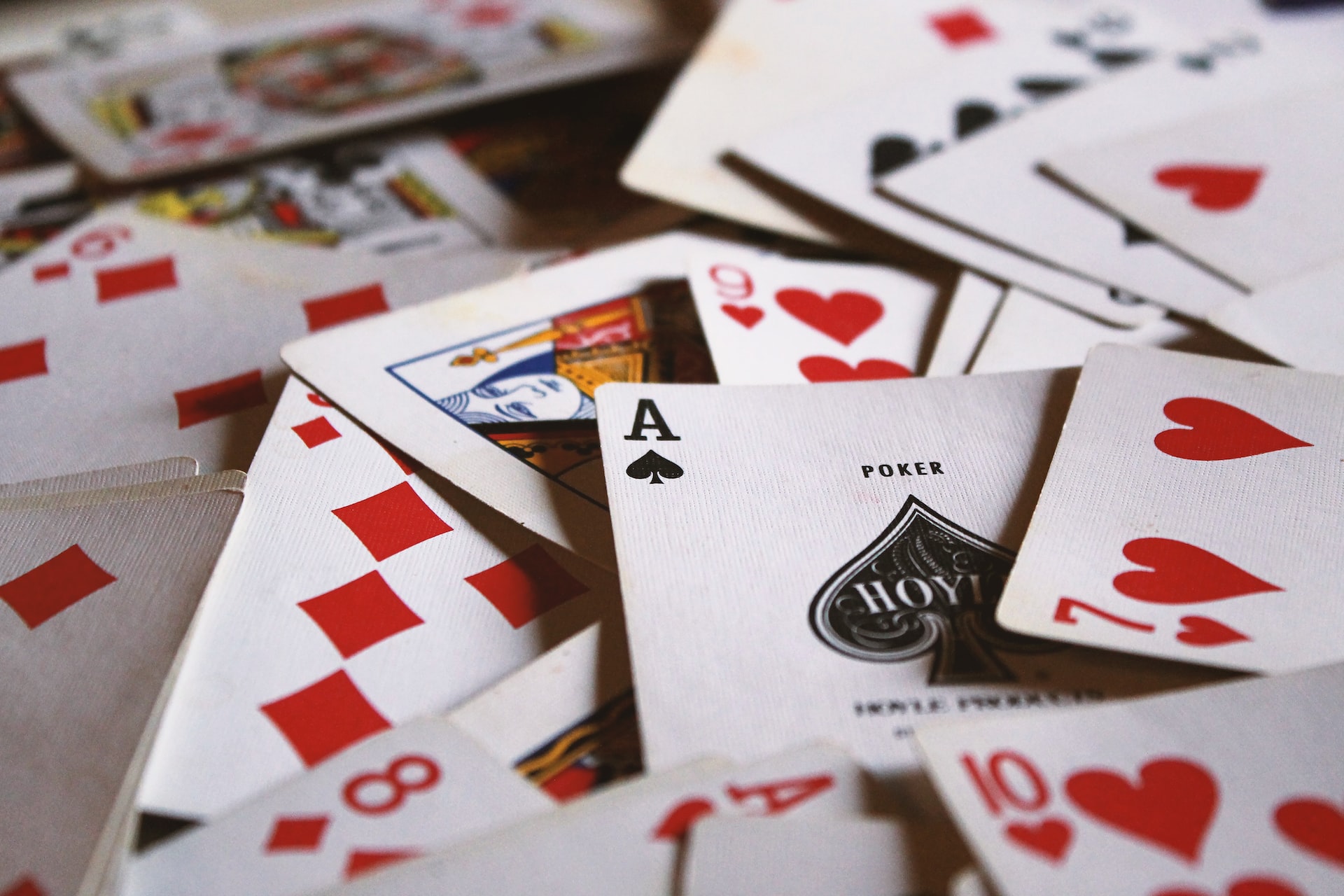 mange kort der et kortspil - Casino Spil